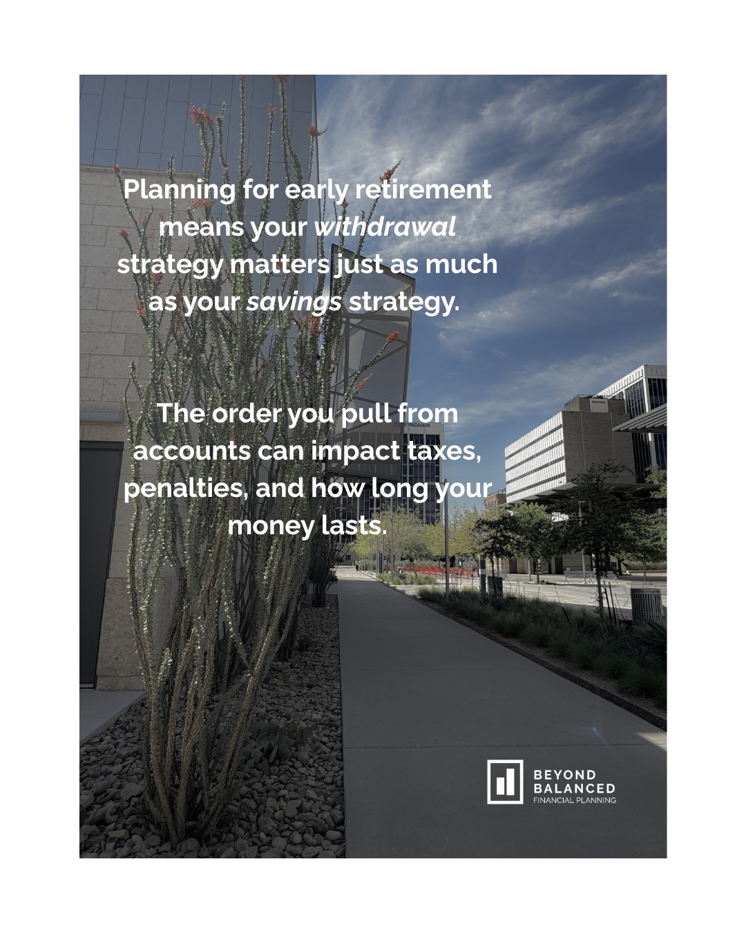 Retiring early isn’t just about building wealth it’s about withdrawing it strategically.
ㅤ
The order you pull from your accounts can have a major impact on taxes, penalties, and how long your portfolio lasts. A thoughtful distribution plan can help create more flexibility and potentially improve long-term outcomes.
ㅤ
This is a commonly used framework—but every situation is different.
ㅤ
.
ㅤ
.
ㅤ
.
ㅤ
.
ㅤ
**This is a general framework—not personalized financial advice. Tax laws are complex and subject to change. Work with a qualified professional (like a CFP®) to build a strategy tailored to your situation.**
ㅤ
ㅤ
#EarlyRetirement #FinancialPlanning #WealthManagement #RetirementPlanning #TaxStrategy #InvestmentStrategy #PersonalFinance #FinancialIndependence #FIREmovement #PortfolioManagement #TaxEfficiency #LongTermInvesting #CFA #CFP #FinanceTips #MoneyManagement #PassiveIncome #BuildWealth #SmartInvesting #FinancialFreedom