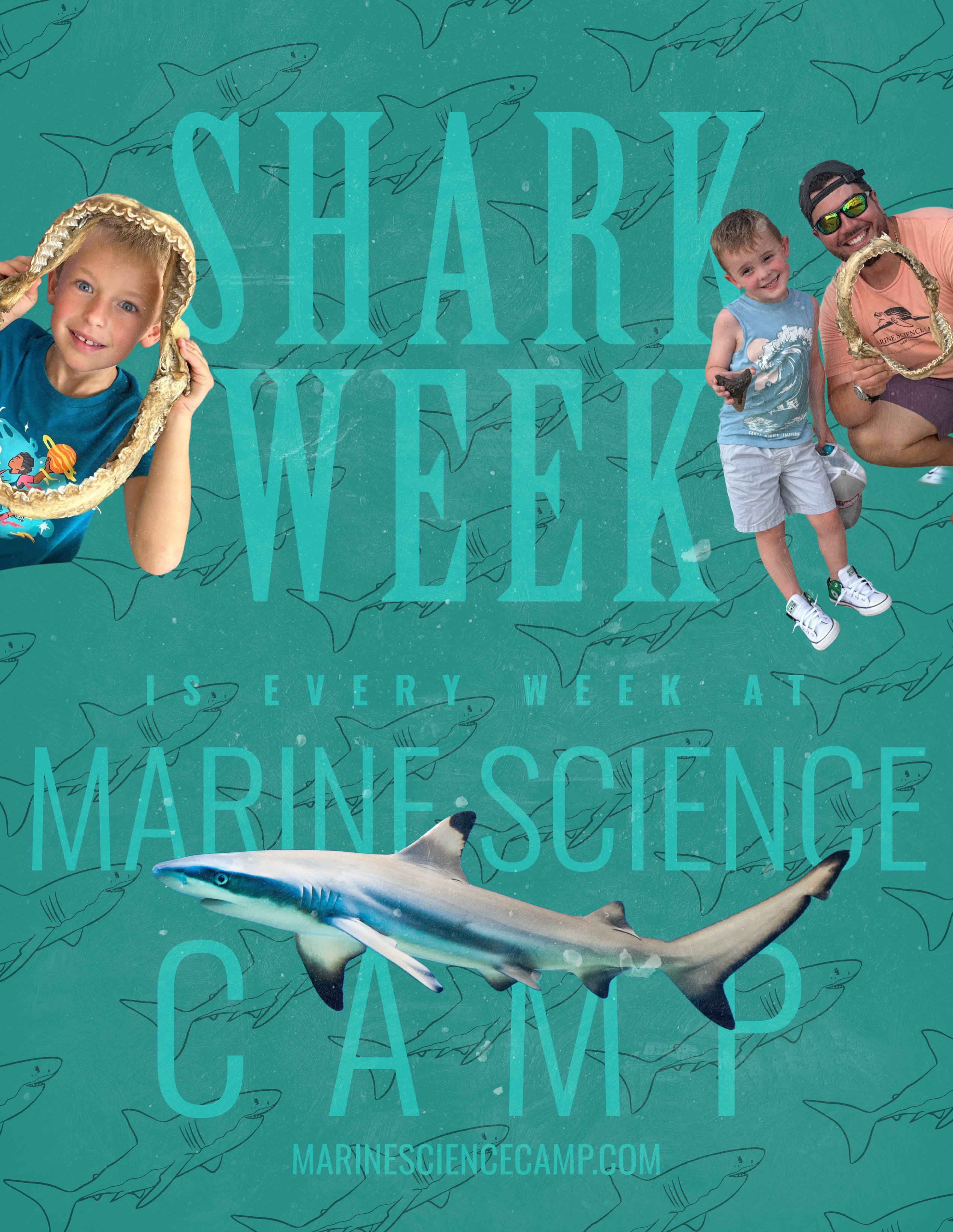 Celebrating #SharkWeek 🦈 the JAWSOME way, but at marine science camp, it’s Shark Week every week. From dissections to shark tooth identification, we’ve been having a FIN-tastic, chomping good time learning what makes these animals so important!
Sharks aren’t something to fear, they’re something to be in jaw-e of. As key players in marine ecosystems, they help keep ocean food webs balanced and healthy in ways we’re still uncovering.
Here’s to the predators that keep our seas in check and inspire the next generation of ocean stewards. 🦈🩵
